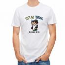 【Tシャツ】【釣りざんまい】ぼちぼち釣りに行こうかな_カラフル