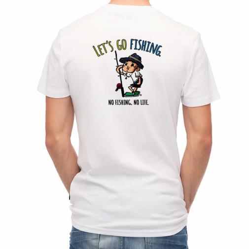 【Tシャツ】【釣りざんまい】ぼちぼち釣りに行こうかな_カラフル