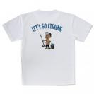 【Tシャツ】【釣りざんまい】レッツゴーフィッシング アングラー_カラフル