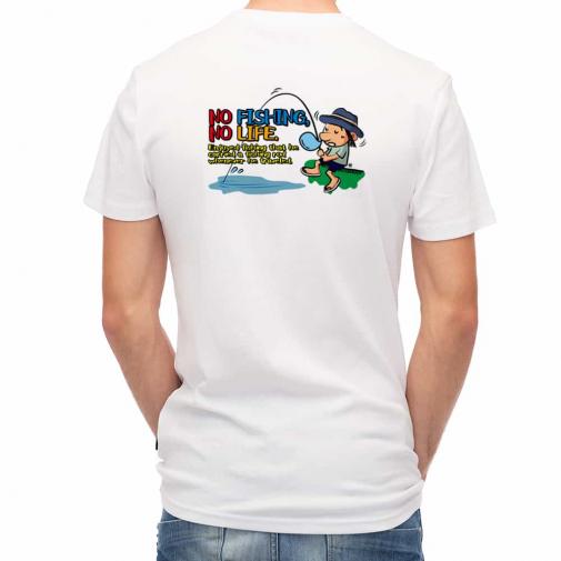 【Tシャツ】【釣りざんまい】ウトウトアングラー_カラフル