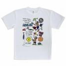 【Tシャツ】【釣りざんまい】釣りに行きませんか?_カラフル