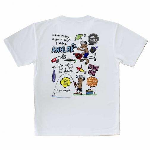 【Tシャツ】【釣りざんまい】釣りに行きませんか?_カラフル