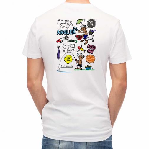 【Tシャツ】【釣りざんまい】釣りに行きませんか?_カラフル