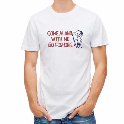 【Tシャツ】【釣りざんまい】一緒に釣りに行こう