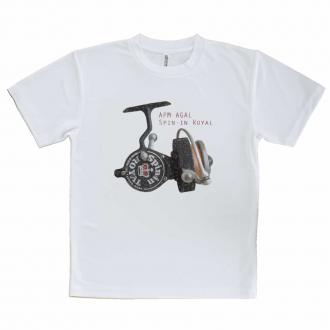 【Tシャツ】APM AGAL Spin-in Royal ビンテージリール