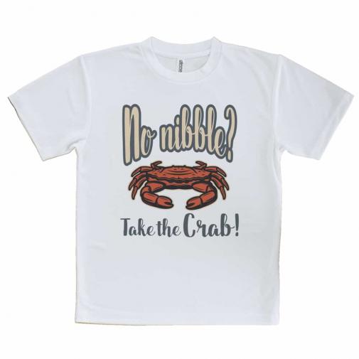 【Tシャツ】釣れない！？カニを持っているでしょ！