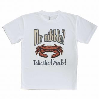 【Tシャツ】釣れない！？カニを持っているでしょ！