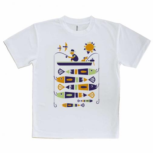 【Tシャツ】【釣りざんまい】モーニングフィッシング（朝マズメ）