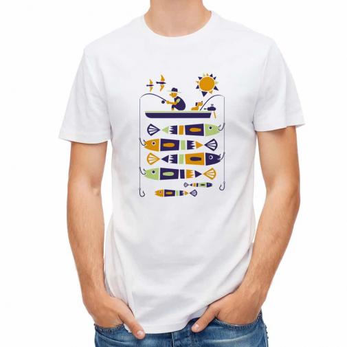 【Tシャツ】【釣りざんまい】モーニングフィッシング（朝マズメ）