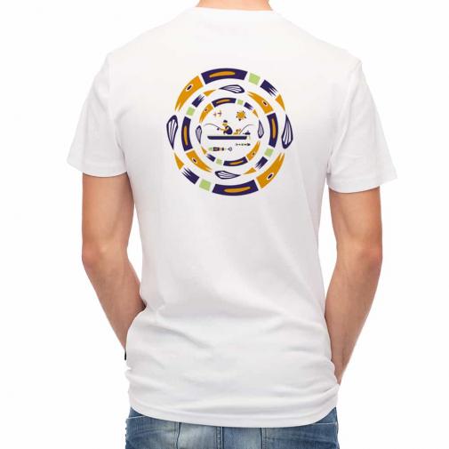 【Tシャツ】【釣りざんまい】サークルフィッシング_モーニング