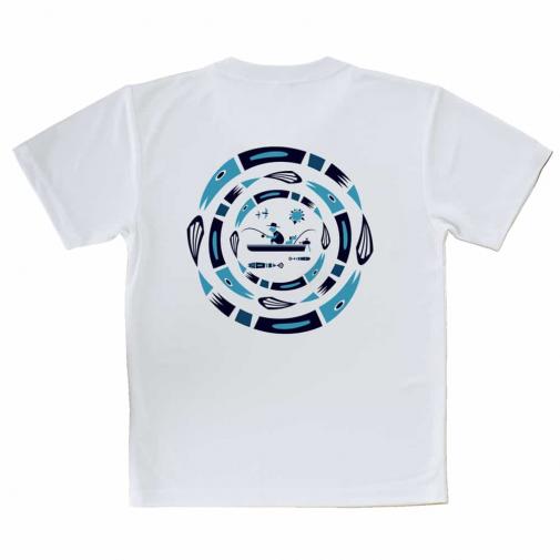 【Tシャツ】【釣りざんまい】サークルフィッシング_ナイト