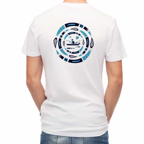 【Tシャツ】【釣りざんまい】サークルフィッシング_ナイト