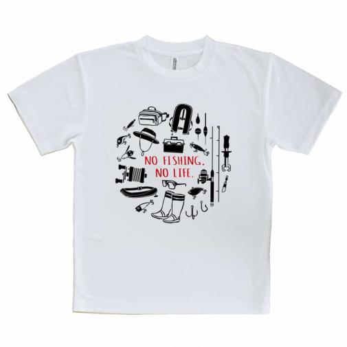 【Tシャツ】【釣りざんまい】FISHING TOOL_ブラック