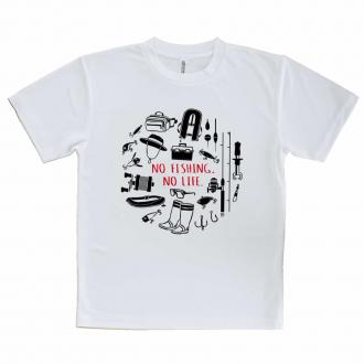 【Tシャツ】【釣りざんまい】FISHING TOOL_ブラック