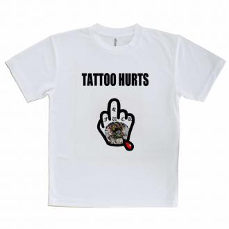 【Tシャツ】【彫姫】TATTOO HURTSドクロ