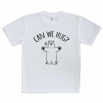 【Tシャツ】シロクマさんのハグアピール(wakat)