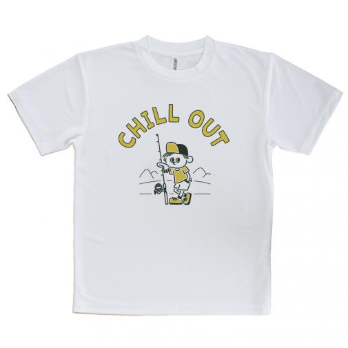 【Tシャツ】【釣りざんまい】のんびり釣りしよう_レトロ