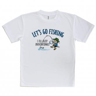 【Tシャツ】【釣りざんまい】レッツゴーフィッシング ウトウトアングラー_カラフル
