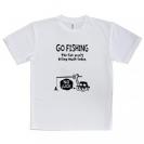 【Tシャツ】【釣りざんまい】ユニークな釣り_ブラック