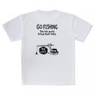 【Tシャツ】【釣りざんまい】ユニークな釣り_ブラック