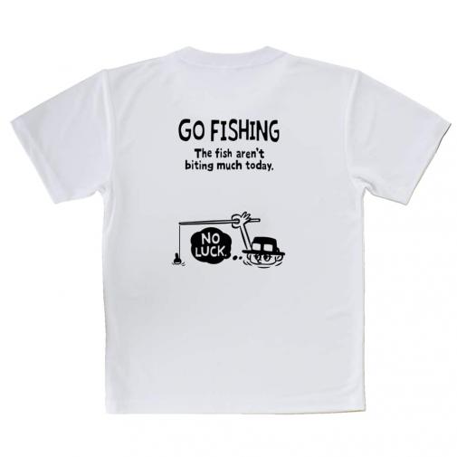 【Tシャツ】【釣りざんまい】ユニークな釣り_ブラック