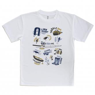 【Tシャツ】【釣りざんまい】PACK LIGHT, GO FISH.