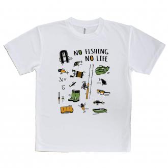 【Tシャツ】【釣りざんまい】釣りに行く準備_ハイデザイン