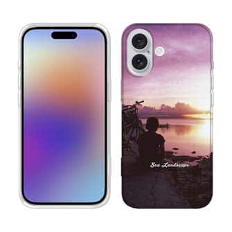 【tpu】海の風景　夜明けの少女