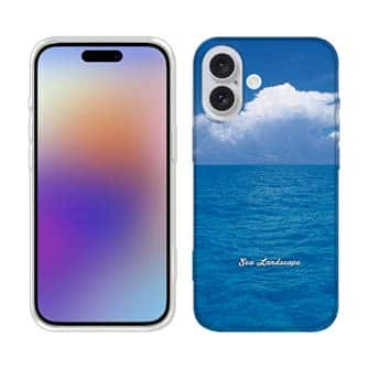 【tpu】海の風景　夏の海と入道雲