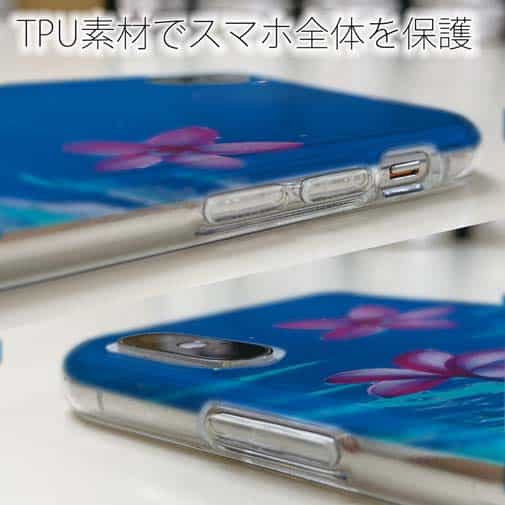 【TPU】海の風景　海面に花