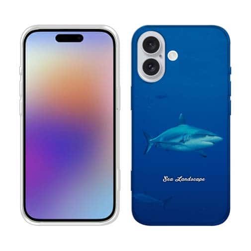 【TPU】海の風景　シャーク(サメ)