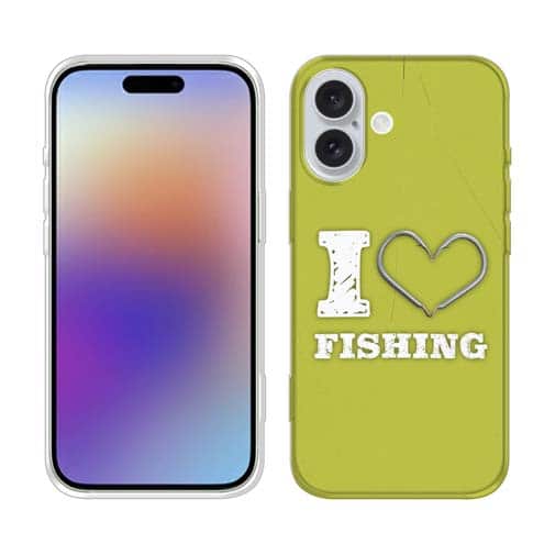 【TPU】I love Fishing Green