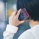 【TPU】BIG FISH 壁落書き風　ブルー