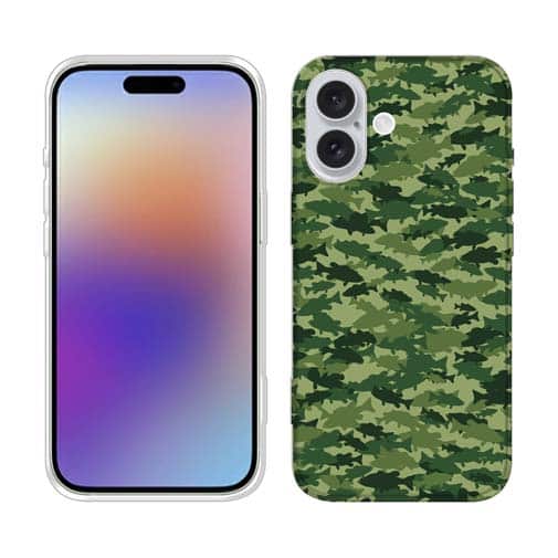 【TPU】ブラックバス　迷彩柄　フォレストグリーン