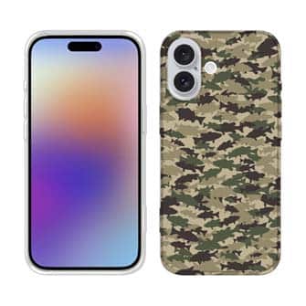 【TPU】ブラックバス　迷彩柄　ブラウンカラー