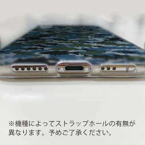 【TPU】ブラックバス　迷彩柄　ブルー