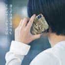 【TPU】ブラックバス　迷彩大柄　ベージュカラー