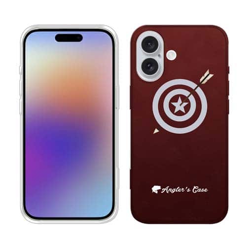 【TPU】ダーツ　アングラーズケース　ロゴ入り　レッド