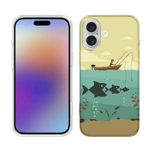 【TPU】Fishing on the boat　イラスト