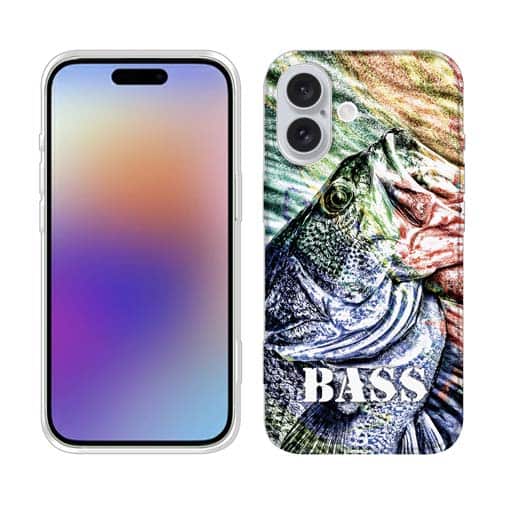 【TPU】ブラックバス ハンドランディング カラフル