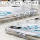 【TPU】ブラックバスのイラスト　木目調