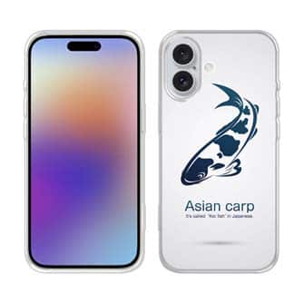 【TPU】錦鯉(アジアン　カープ)　ホワイト