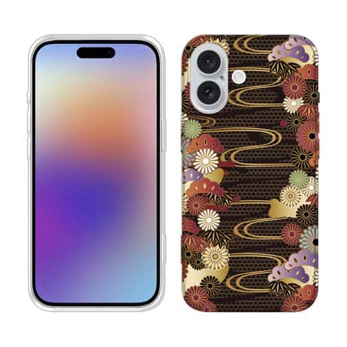 【TPU】着物柄　金屏風