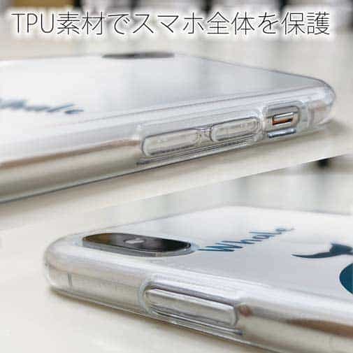 【TPU】コミカルなクジラのイラスト