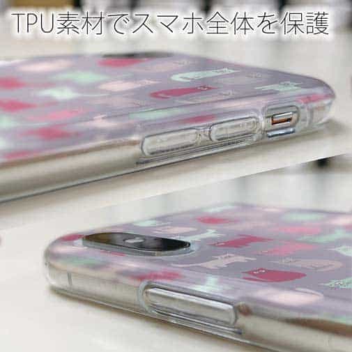 【TPU】おどけた猫のシームレスパターン