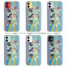 【TPU】赤ワイン　大漁旗スマホケース　シーバス（スズキ）