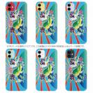 【TPU】赤ワイン　大漁旗スマホケース　シイラ