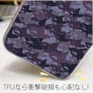 【TPU】サメ(SHARK)　迷彩柄　パープルカラー