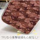 【TPU】サメ(SHARK)　迷彩柄　チョコレートカラー