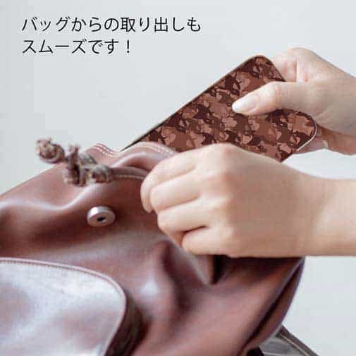 【TPU】サメ(SHARK)　迷彩柄　チョコレートカラー